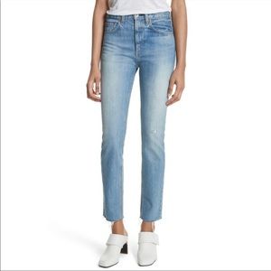 Rag and bone high rise ankle skinny jeans size 29